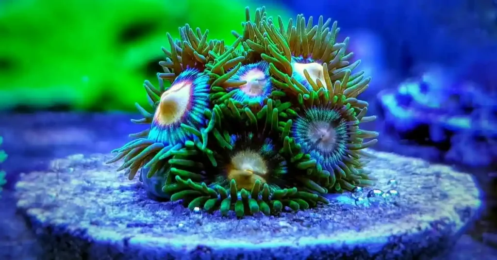 zoanthids not opening